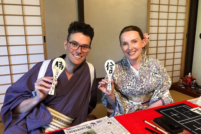 Kimono and Calligraphy Experience in Miyajima - Inclusions for the Lesson