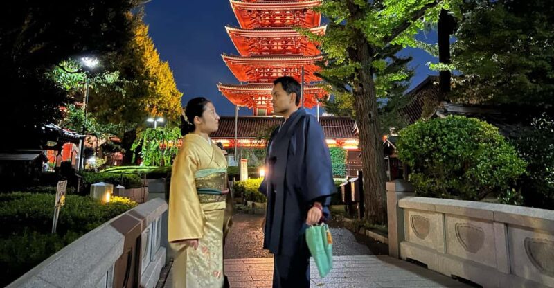 Kimono and Japanese Food at Asakusa Night - Food Restrictions and Extra Charges