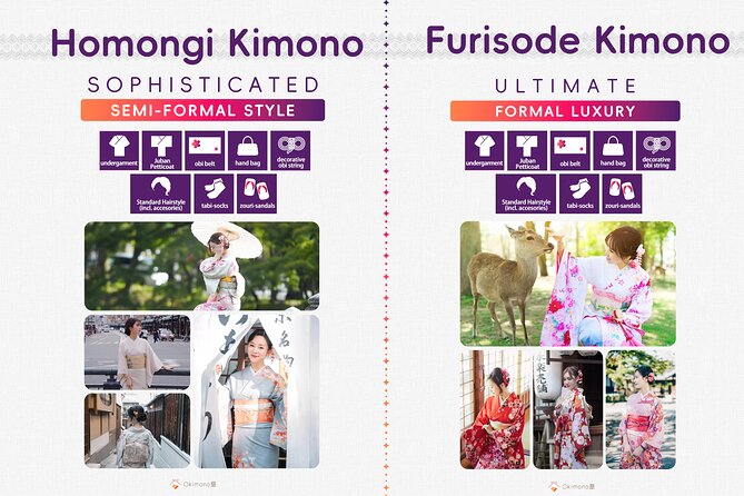 Kimono Rental in Gion With Hairstyle & Photo - Pricing Information