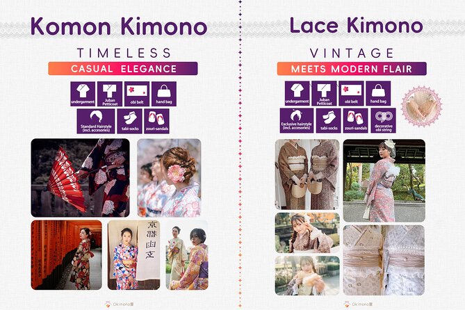 Kimono Rental in Gion With Hairstyle & Photo - Hair Styling and Photography
