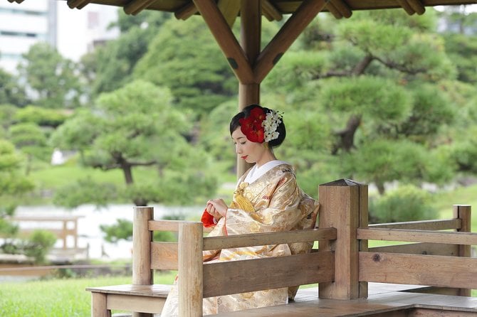 Kimono Wedding Photo Shoot in Shrine Ceremony and Garden - Refund Policy