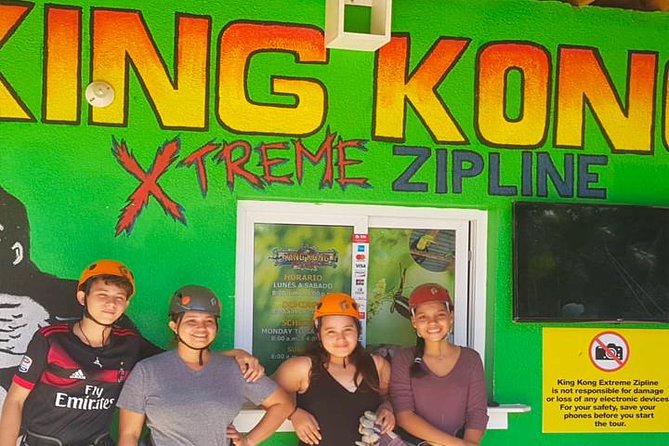 King Kong Extreme Zipline, City Tour and Transfer - Key Points
