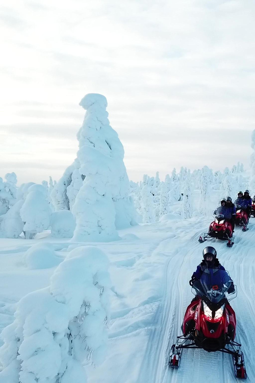King of Ylläs: Snowmobiling to the Hill - Included in the Tour