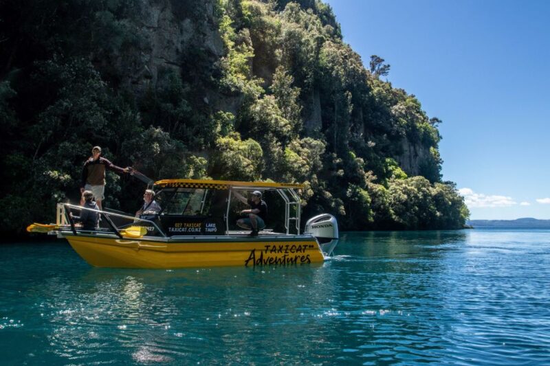 Kinloch: Lake Taupo Catamaran Cruise With Paddleboarding - Boat Cruise