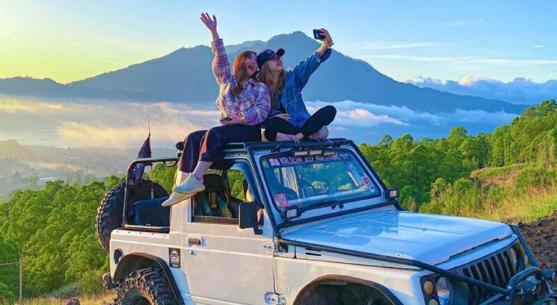 Kintamani Sunrise by 4WD Jeep And Trekking Experience - Pickup and Transportation