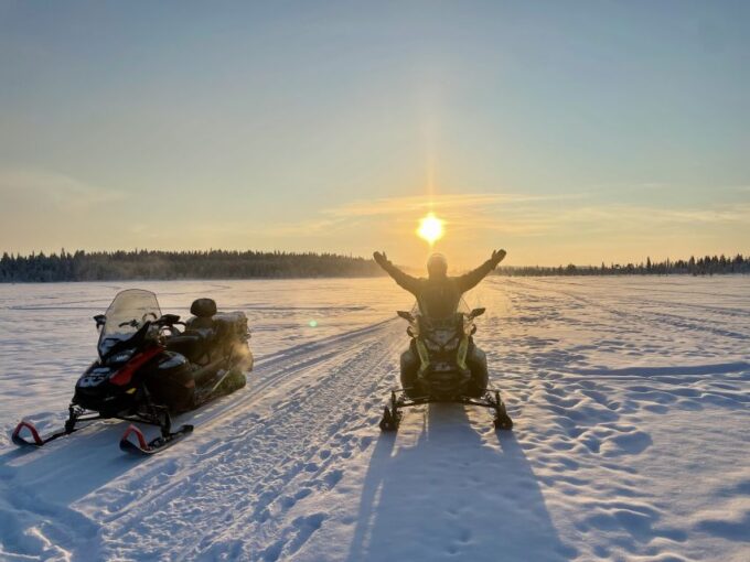 Kiruna: Guided Snowmobile Tour and Swedish Fika Experience - Northern Lights Viewing Opportunities