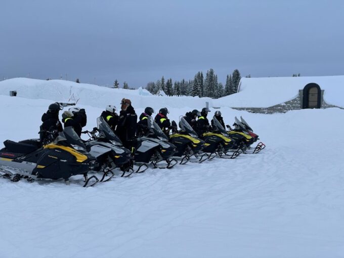 Kiruna: Guided Snowmobile Tour and Swedish Fika Experience - Enjoying the Swedish Fika