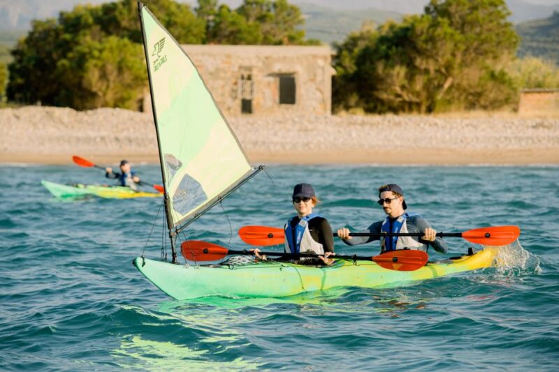 Kissamos: Morning Kayak Tour to Shipwreck & Exclusive Beach - Reach an Exclusive Beach for Rest