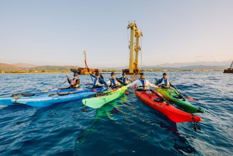 Kissamos: Sunset Kayak Tour to Shipwreck & Exclusive Beach - Private Beach Experience