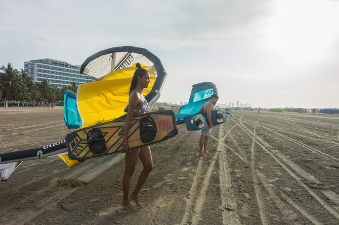 Kiteboarding School in Blue Beach, Cartagena - Instructor Expertise