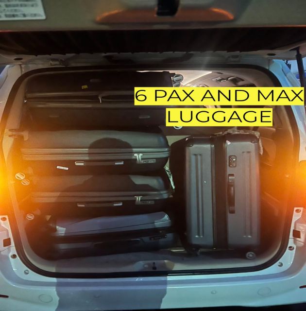 KIX Airport To/From Kyoto City - Luxury 7-Seater Details