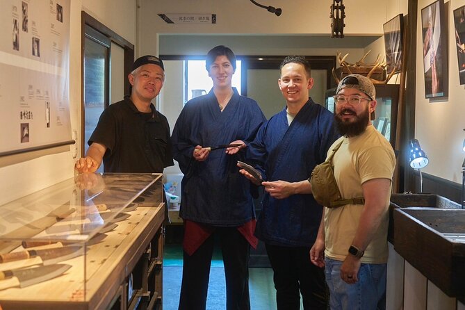Knife Crafting Tour in Sanjo City Japan - The KRaft Kura Gallery