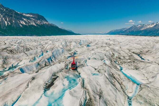 Knik Glacier Helicopter Flight-90 Mins-1 Landing-Anchorage Area - Key Points