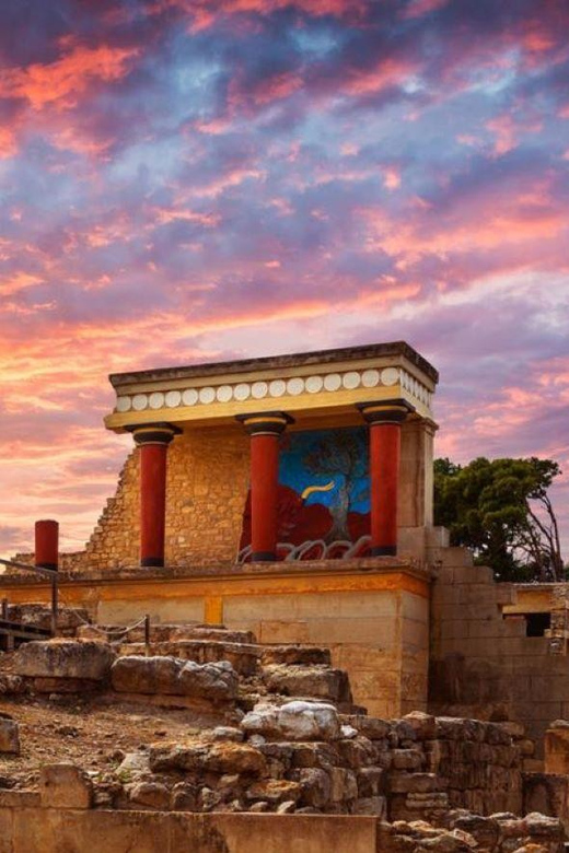 Knossos Minoan Palace & Archaeological Museum From Heraklion - Key Points