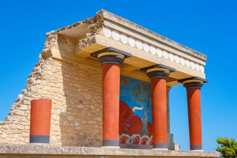 Knossos Palace: E-Ticket With Audio and Heraklion City Tour - Key Points