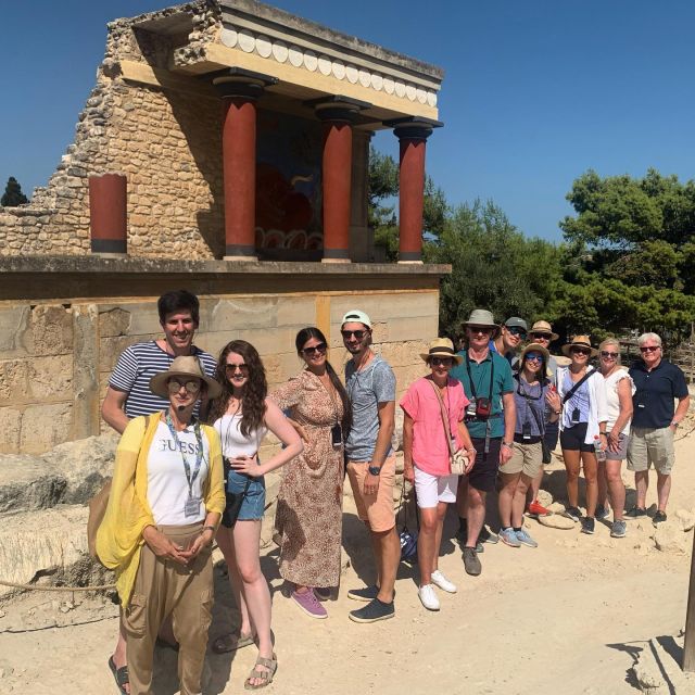 Knossos Palace Guided Walking Tour (Without Tickets) - Meeting Point and Cancellation Policy