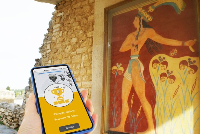 Knossos Palace Self-Guided Treasure Hunt & Tour - Discounts and Souvenirs