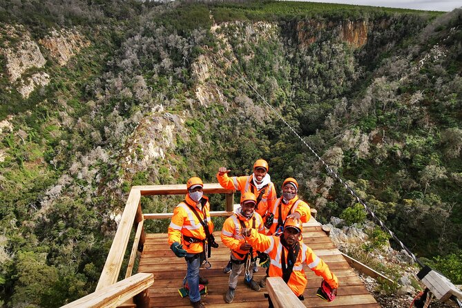 Knysna Ziplines Tour - Physical Fitness Level