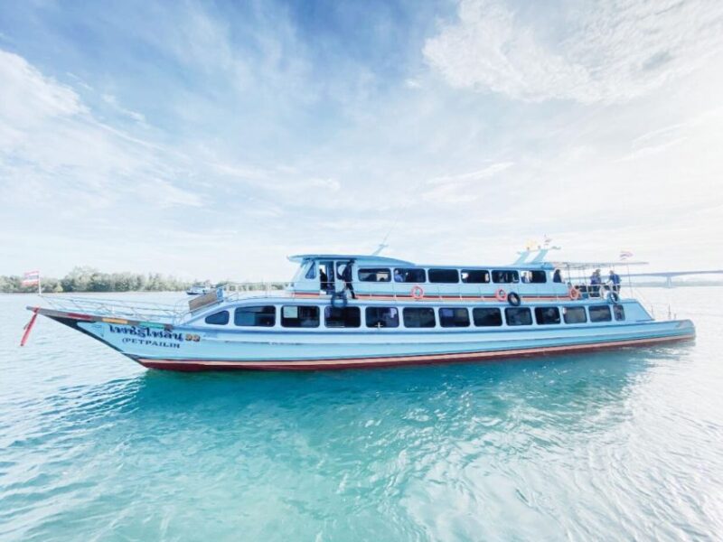 Ko Lanta : Ferry Boat From Ko Lanta to Phuket Via Ko PhiPhi - Afternoon Pick-up Times