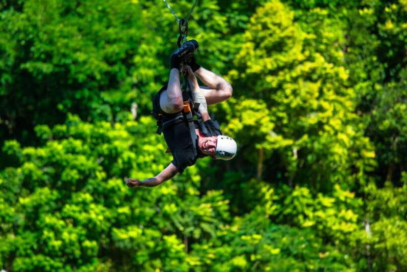 Ko Pha Ngan: Sky-High Zipline & Wang Sai Waterfall Views - Key Points