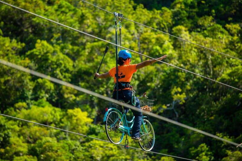 Ko Pha Ngan: Sky-High Zipline & Wang Sai Waterfall Views - Panoramic Sky Bike Ride
