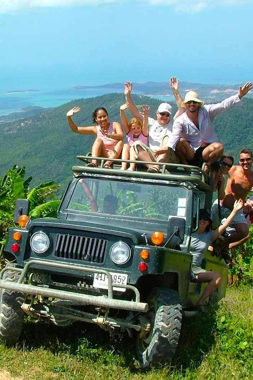 Ko Samui: 4WD Wild Jungle Safari Tour With Lunch - Itinerary