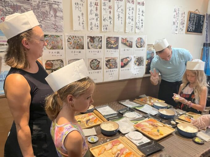 Kobe Shioya: Private Group Sushi Making Experience for Lunch - Optional Sake Tasting