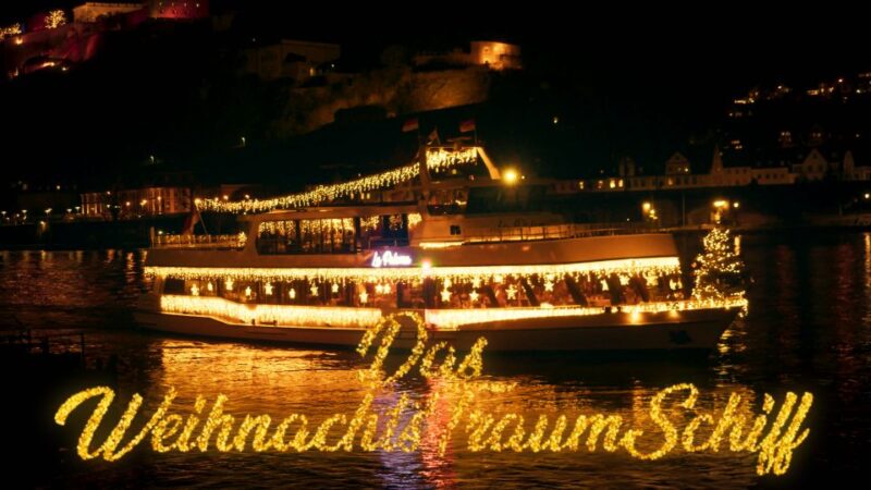 Koblenz: Christmas Boat Tour With Mulled Wine - Enjoying Mulled Wine and Christmas Music