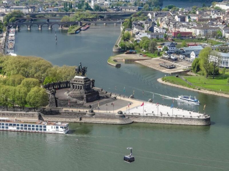 Koblenz - Guided Tour of the Ehrenbreitstein Fortress - Fortress Construction and Views