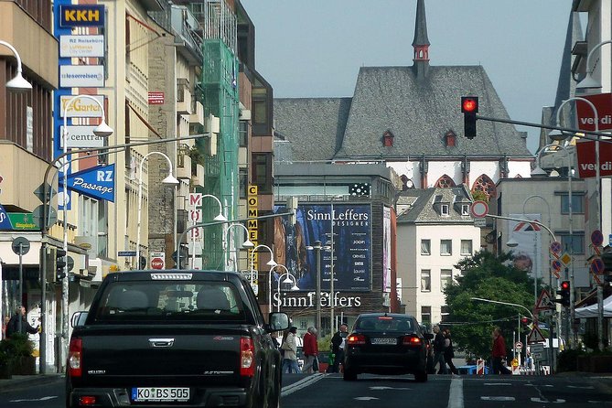 Koblenz - Old Town With the Ehrenbreitstein Fortress - Highlights of the Tour
