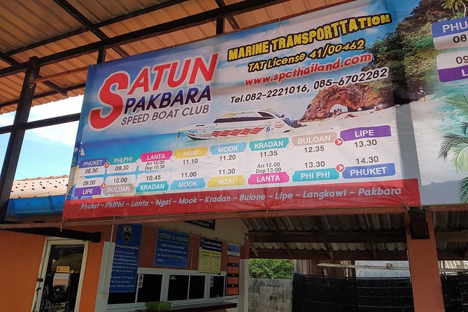 Koh Lipe to Pakbara Pier by Satun Pakbara Speed Boat - Frequently Asked Questions