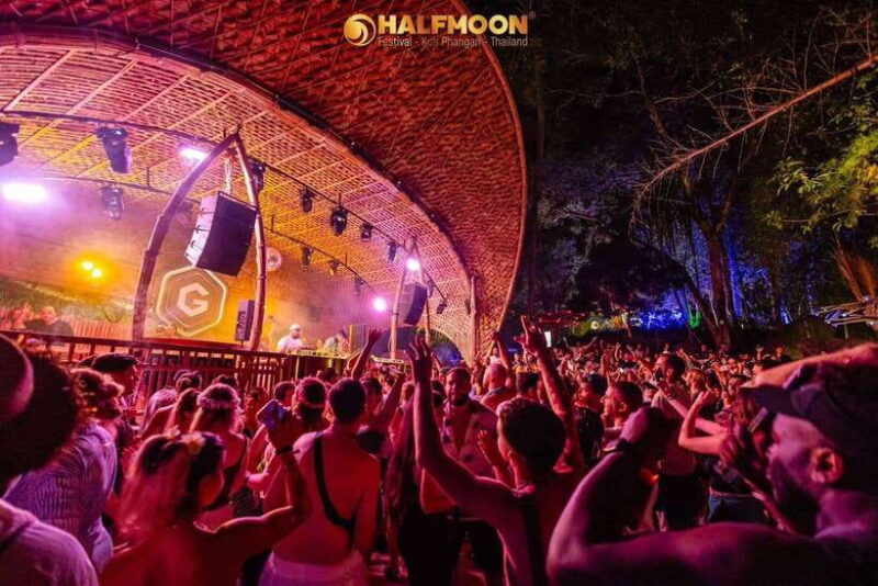 Koh Phangan: Halfmoon Party Festival Day Pass Tickets - Festival Experience