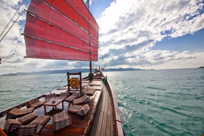 Koh Samui: Koh Phangan Island Full-Day Cruise With Sunset - Pickup and Transfer
