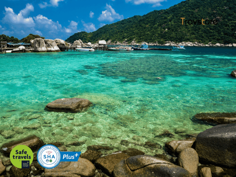 Koh Samui, Koh Tao & Koh Nang Yuan Day Tour by Speedboat - Snorkeling at Koh Tao