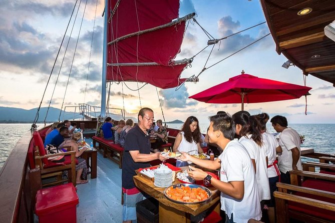 Koh Samui Red Baron Sunset Dinner Cruise Review - Accessibility and Participation