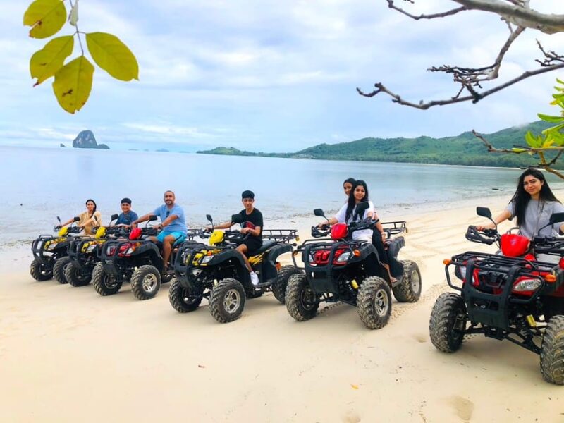 Koh Yao Yai: ATV Off-Road and Beach Experience Tour - Riding the ATV Quad Bike