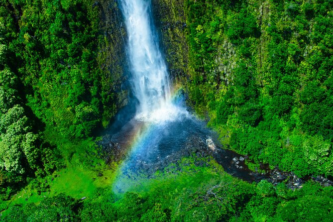 Kohala Coast Volcano Waterfalls-90 Min Heli Tour-Doors Off or On - Meeting and Pickup Information