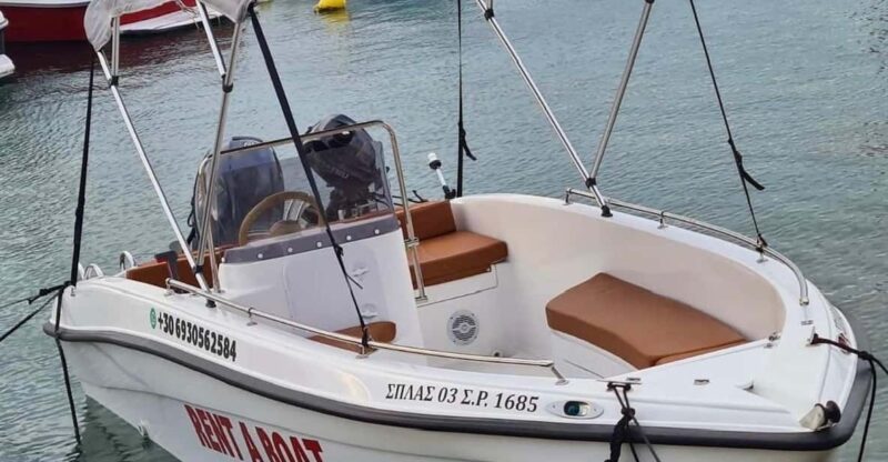 Kolympia 2: Boat Rental Anthony Quinn, Lindos, Tsampika, Stegna - Equipment and Amenities