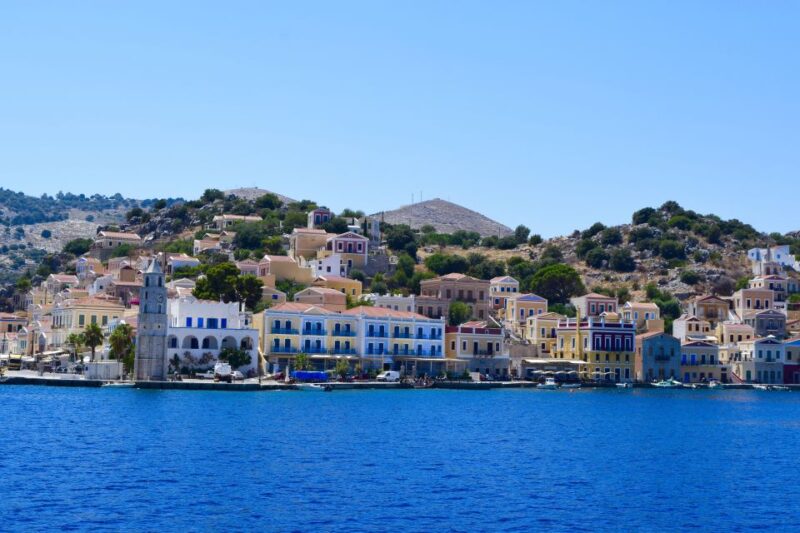 Kolympia: High-Speed Boat to Symi Island & St Georges Bay - Exploring Symi Island
