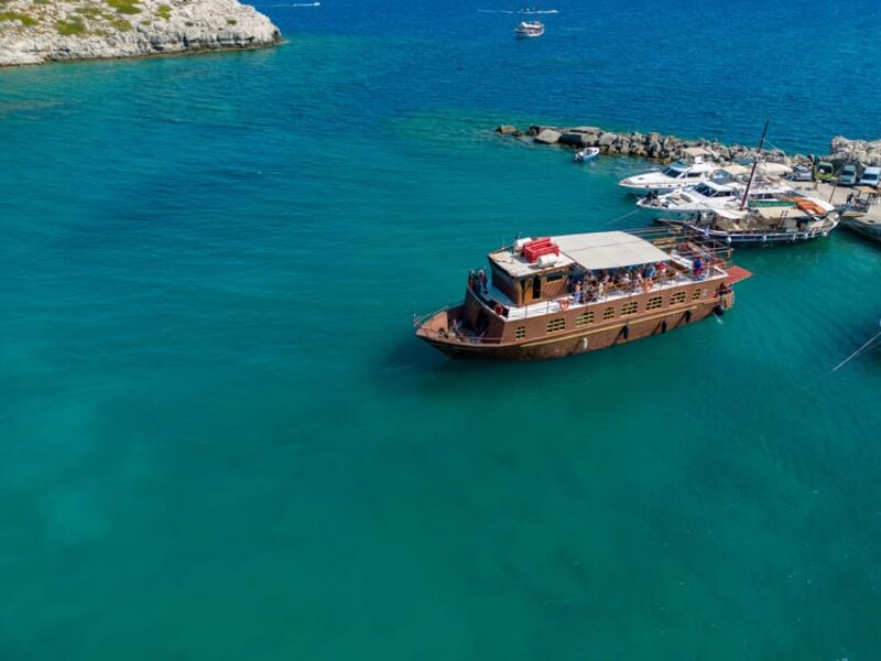 Kolympia : Transfer & Cruise to Lindos With Swimming Stops - Key Points