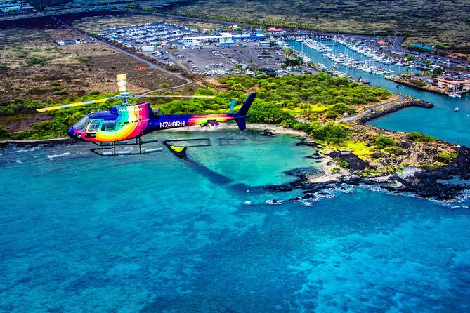 Kona Coast Hualalai Volcano-60Min Helicopter Tour-Door Off or On - Sightings of Whales and Calves
