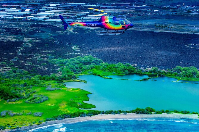 Kona Coast Hualalai Volcano-60Min Helicopter Tour-Door Off or On - Celebratory Experiences, Such as Anniversaries
