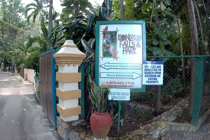 Konoko Waterfall and Zoo - Transportation and Pickup