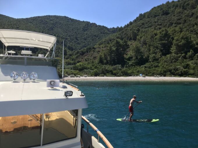 Korcula: Odysseus Cave Yacht Cruise With Lunch & Swim Stops - Yacht and Crew