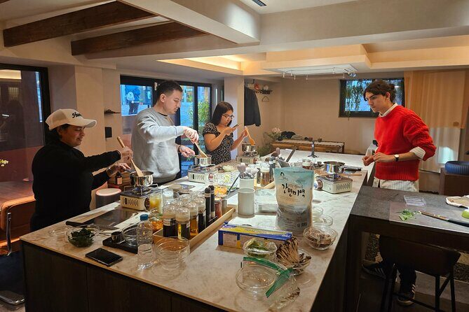 Korean Cooking Class Full Meal with BBQ on an All in One Table - The Cultural Focus