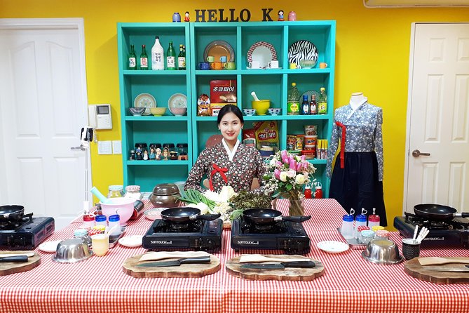 Korean Cooking Class With Full-Course Meal & Local Market Tour in Seoul - Inclusions and Additional Information