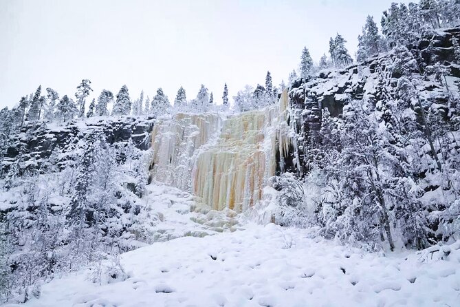 Korouoma Canyon Frozen Waterfalls - Pickup and Drop-off Options