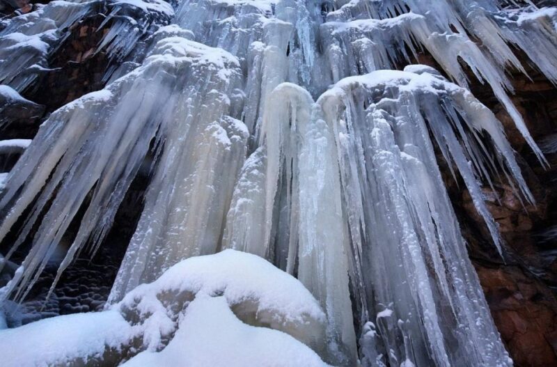 Korouoma National Park: Frozen Waterfalls Hike & Barbeque - Tour Overview