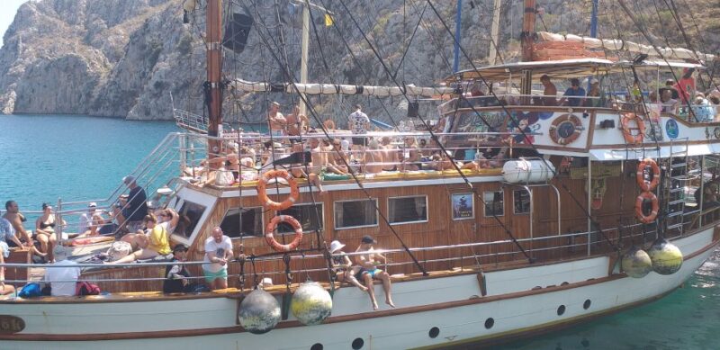 Kos Island: 3-Island Wooden Ship Cruise W/ Lunch - Swimming and Snorkeling