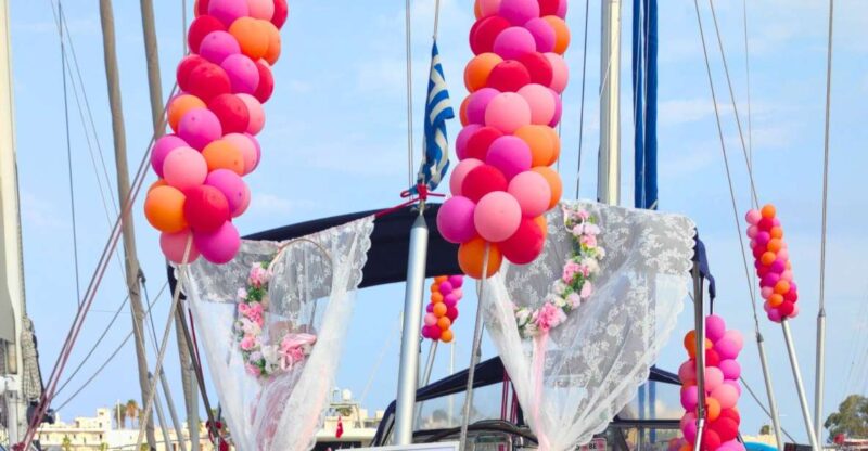 Kos: Private Bridal Shower Boat Cruise With Lunch and Drinks - Dining and Refreshments